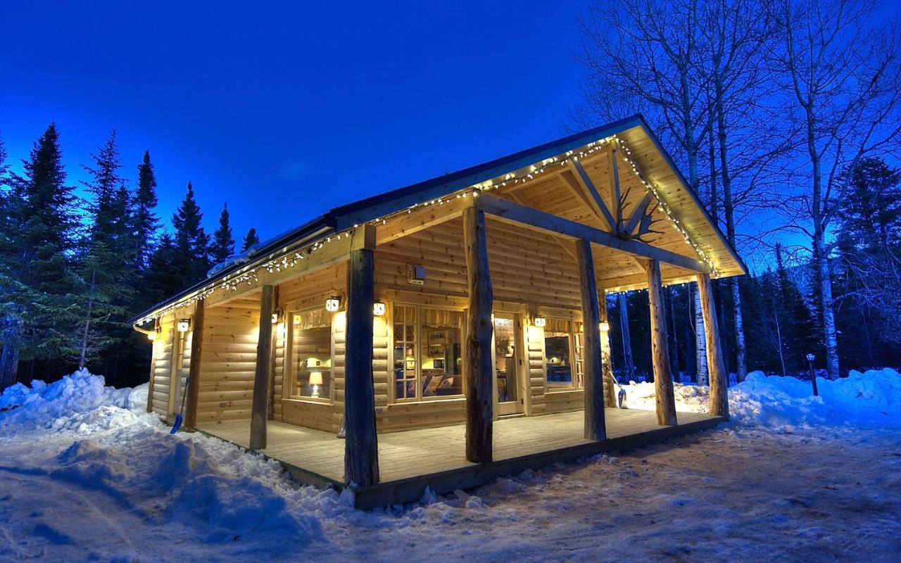 Woody - Chalets De Moh La Malbaie Exteriör bild