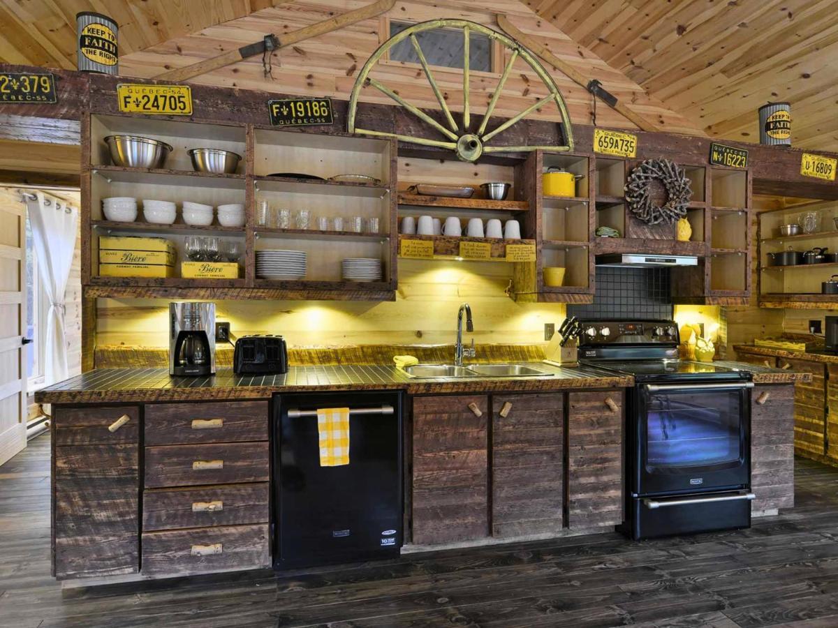 Woody - Chalets De Moh La Malbaie Exteriör bild