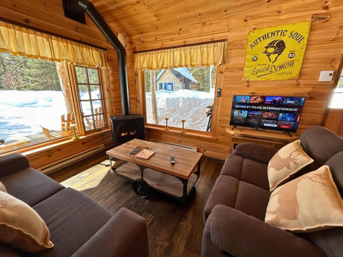 Woody - Chalets De Moh La Malbaie Exteriör bild